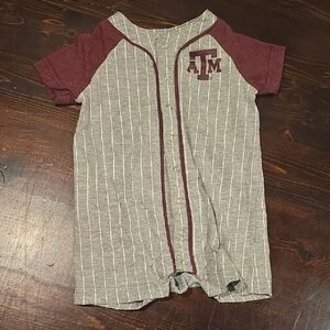 Colosseum Infant Texas A&M Aggies Baseball Romper - 3-6 Months